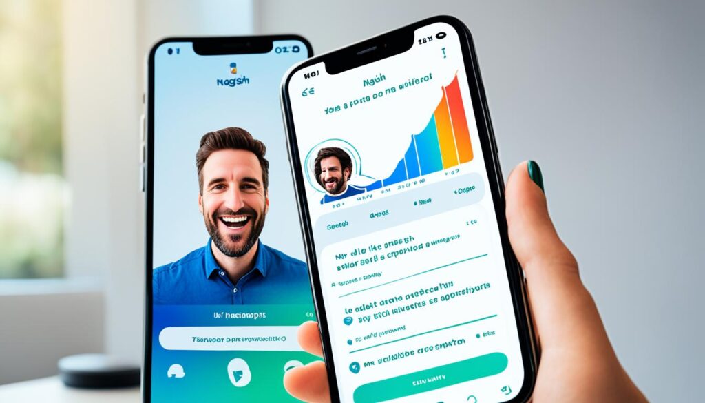 Nagish app - Real-time transcription