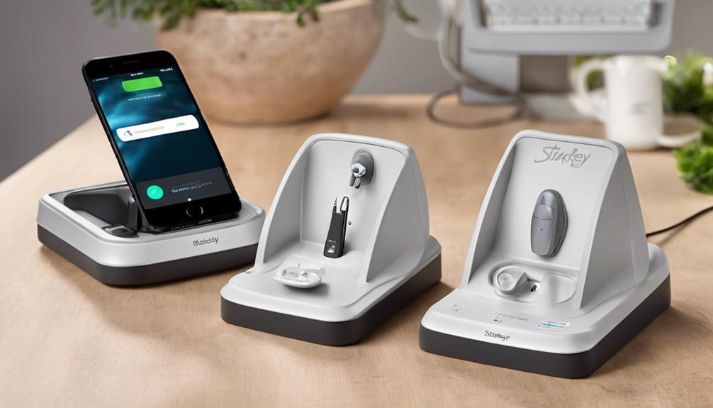 charging stand for hearing aids