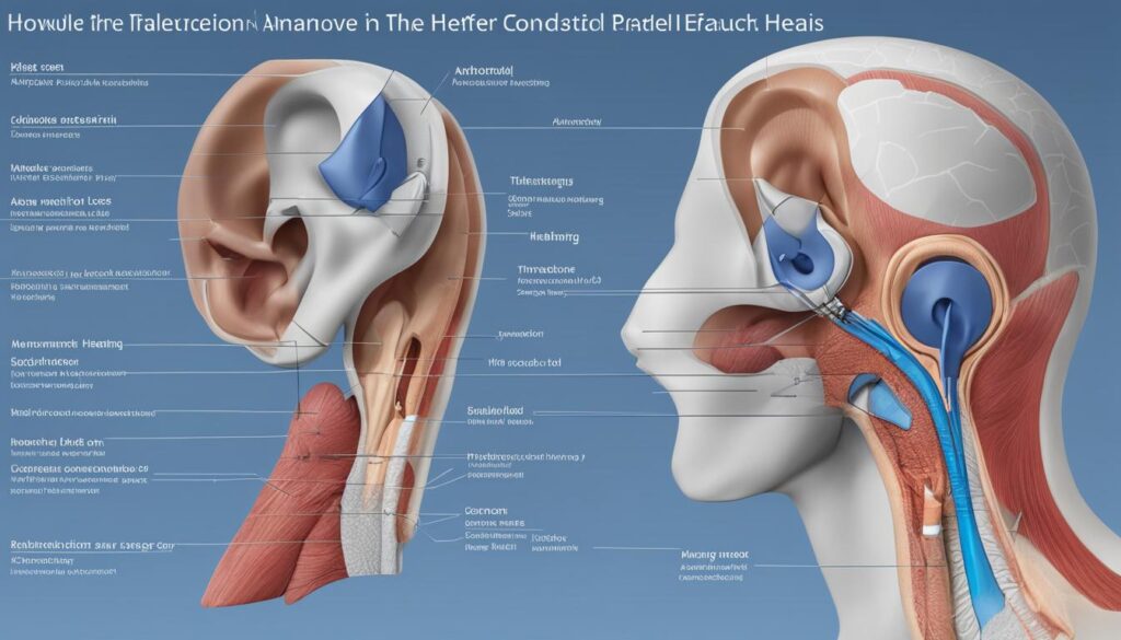 conductive hearing loss medical image