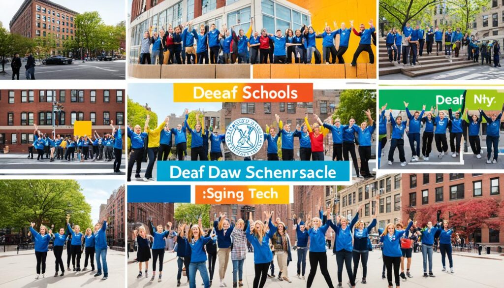deaf schools in New York
