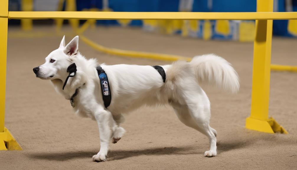 deaf dogs agility training