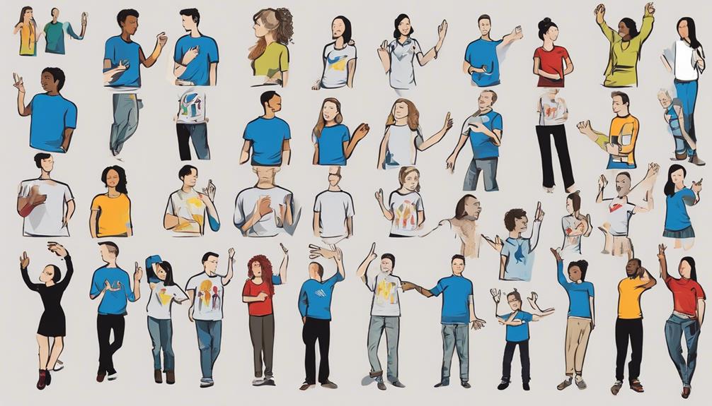 designing unique sign language shirts