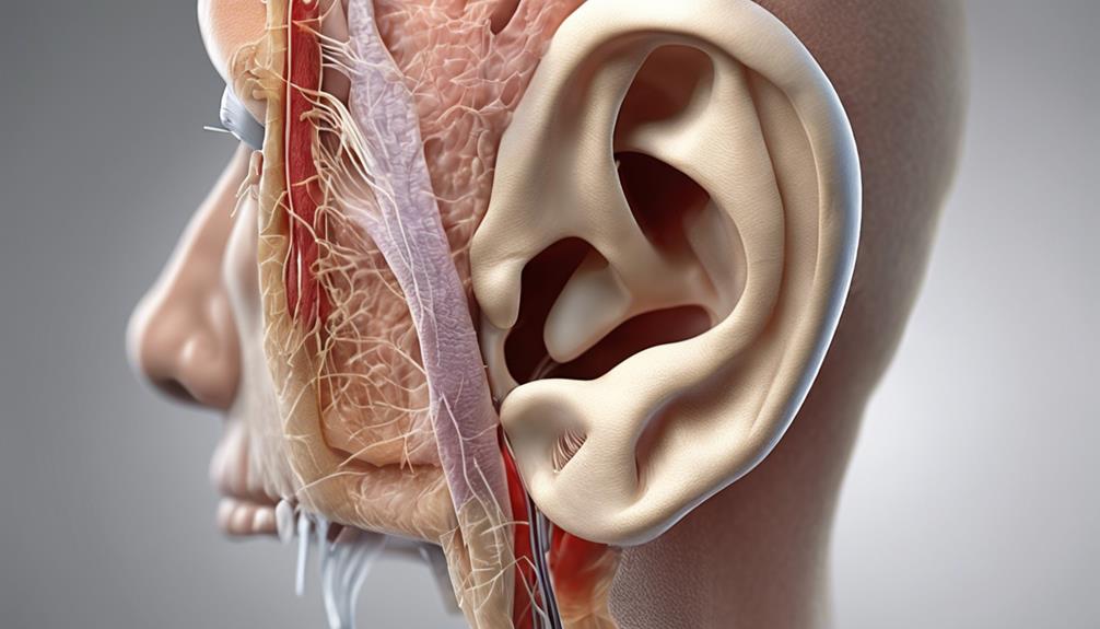 scar tissue affects hearing