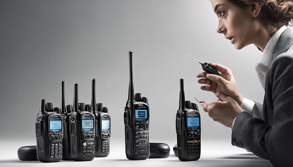 selecting the ideal walkie talkie