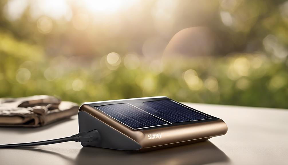 solar powered hearing aid charger