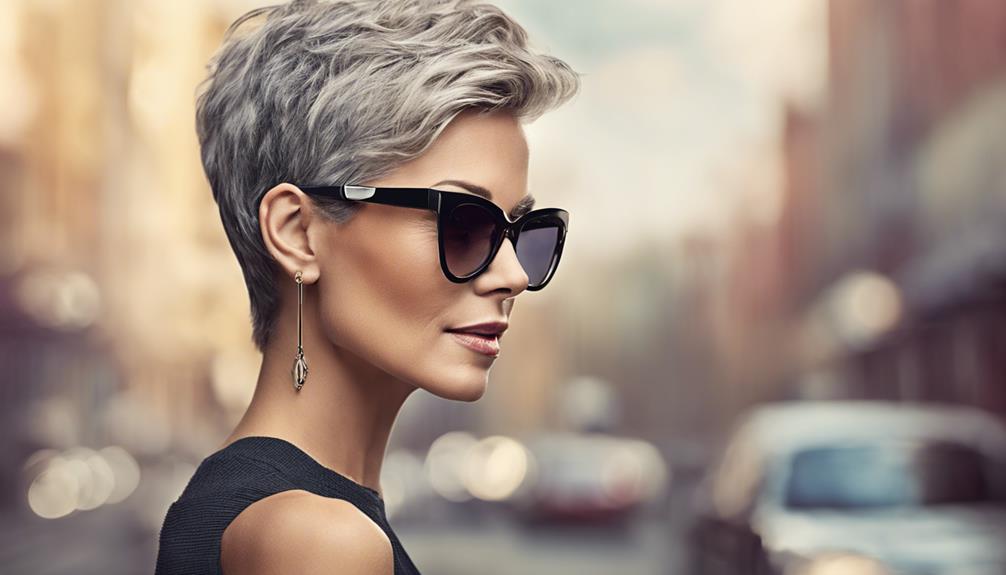 stylish hair for hearing aids