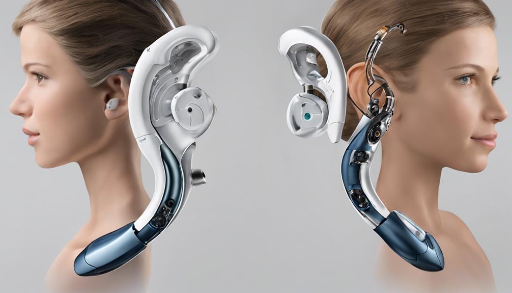 underwater hearing aid device