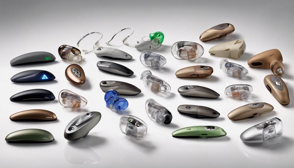 variety of audibel hearing aids