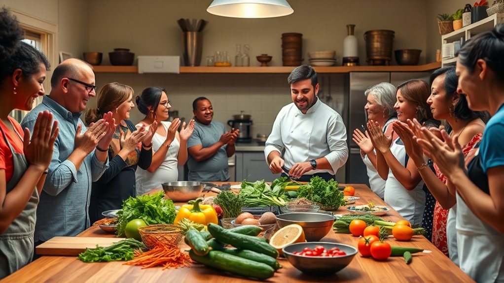 cooking skills development sessions