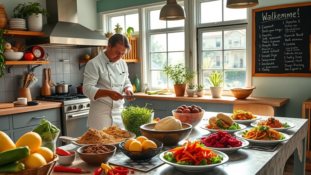 creative cooking by deaf chefs