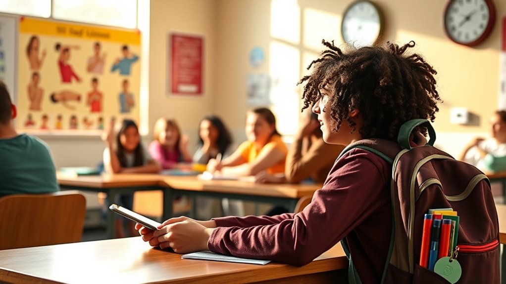 deaf students daily activities