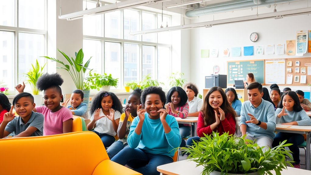 Creating a Deaf-Friendly Classroom 4 dynamic city life experience