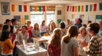 engage with deaf community