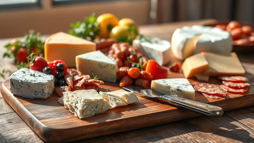 Month 2 Recap: Tools for a Vibrant Deaf Life 5 gourmet cheese and meats