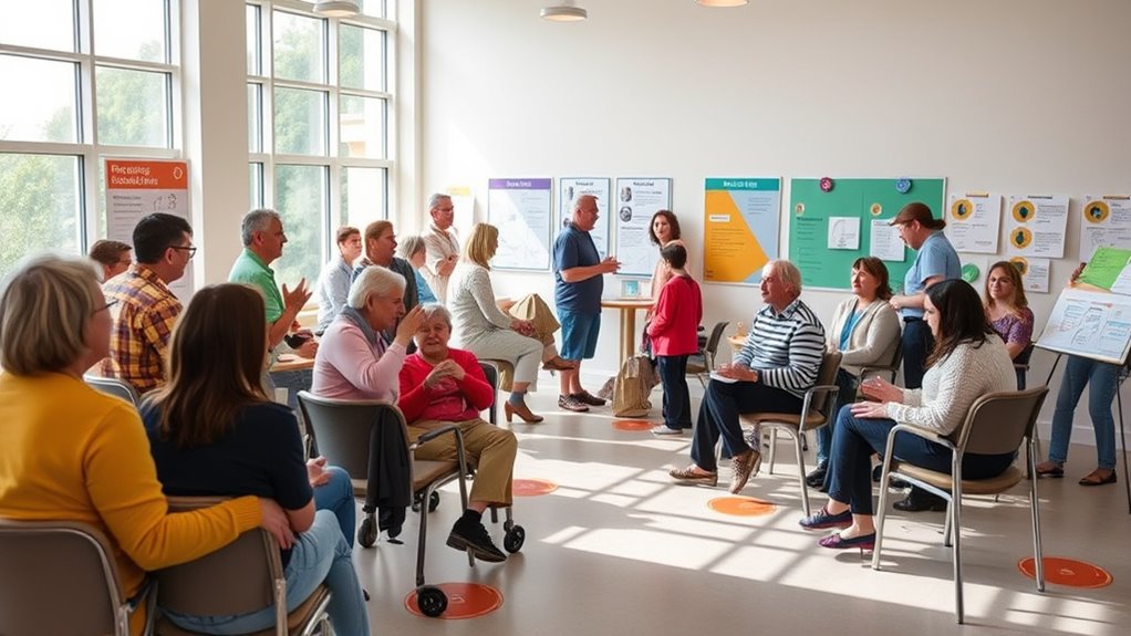 How to Organize a Deaf Meetup 8 accessible signage and materials