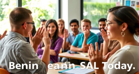 begin sign language learning