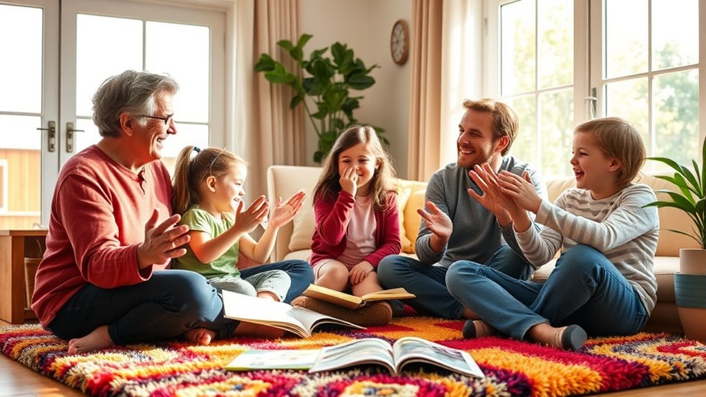 building family connection and identity