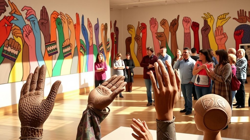 Visual Art as a Deaf Cultural Expression 2 deaf art embodies cultural pride