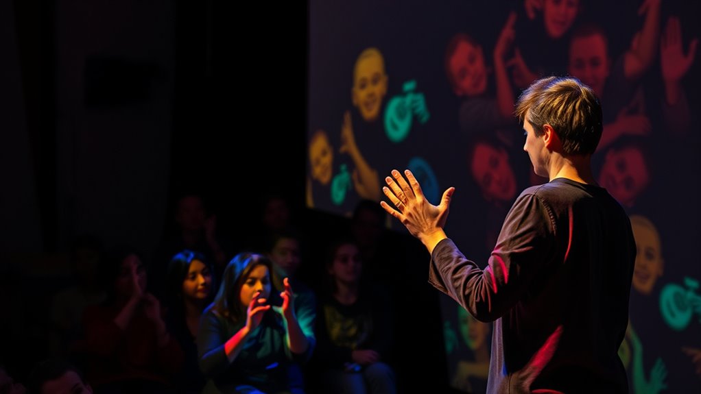 expressive sign language performances