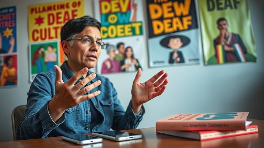 media enhances deaf culture