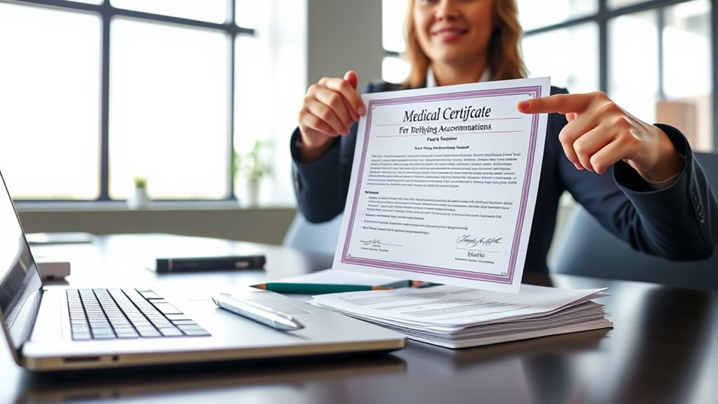 providing medical verification confidentially