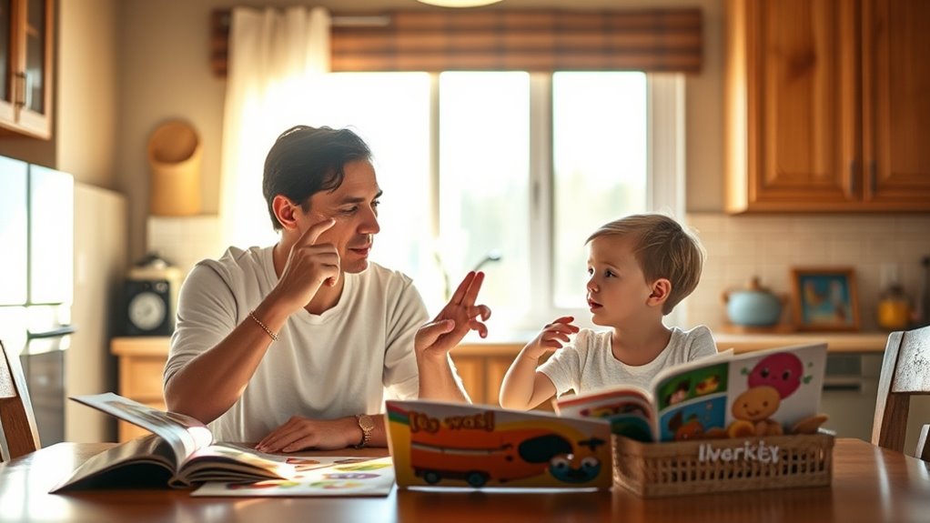 Parenting as a Deaf Adult 4 sign language and technology communication