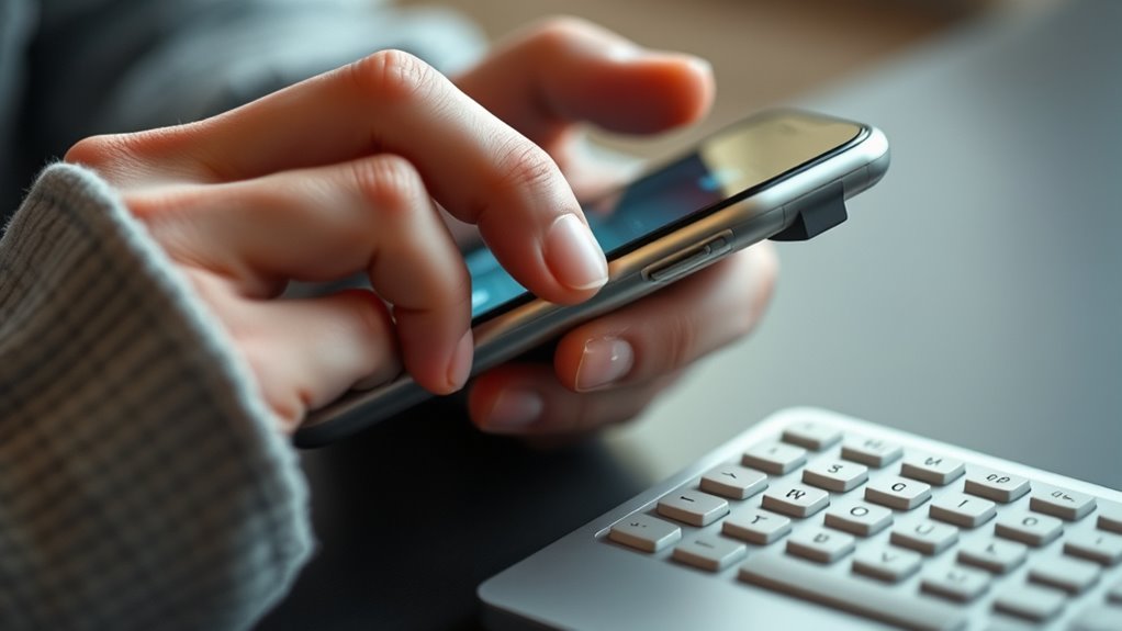 Going Digital: How DeafBlind Individuals Access Smartphones and Online Services 5 accessible digital tactile technology