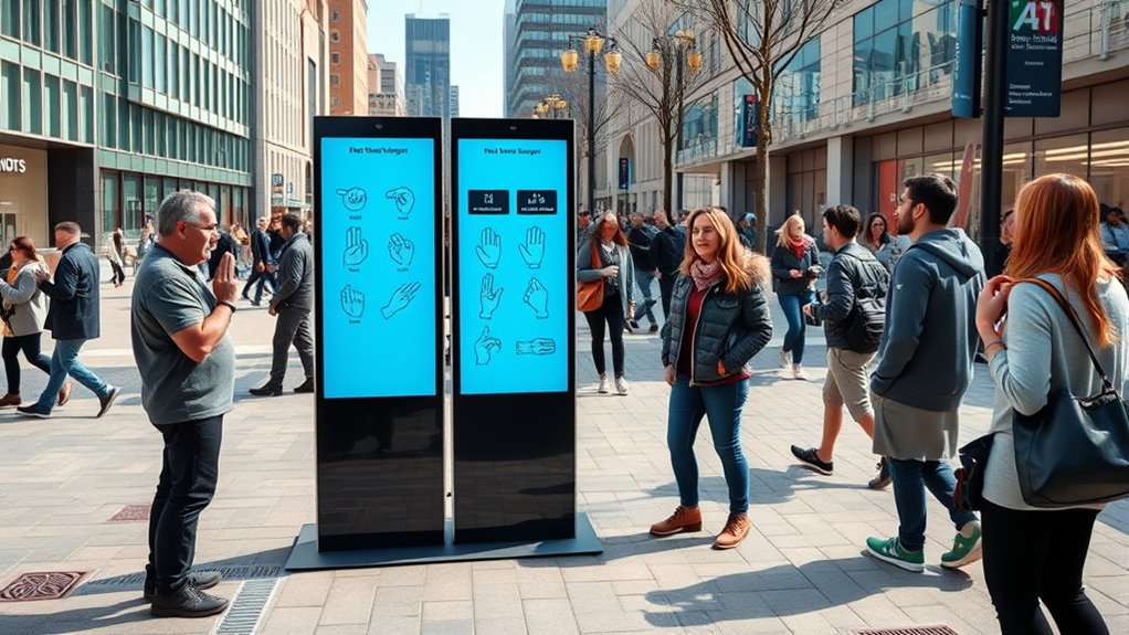 Smart Kiosks With AI Sign Language Assist Deaf Visitors in Public Spaces 11 accessible smart kiosk features