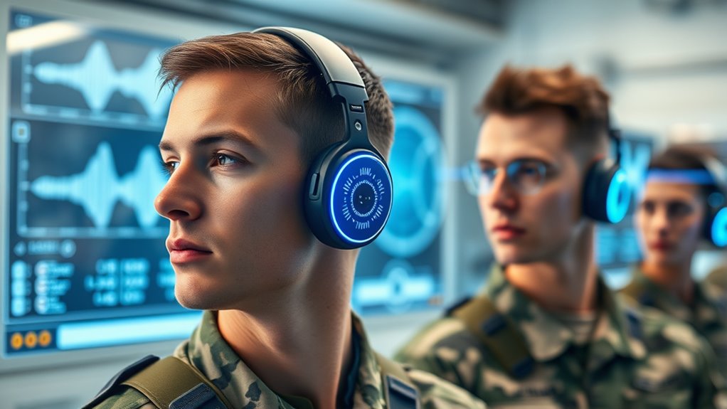 adaptive noise canceling ear devices