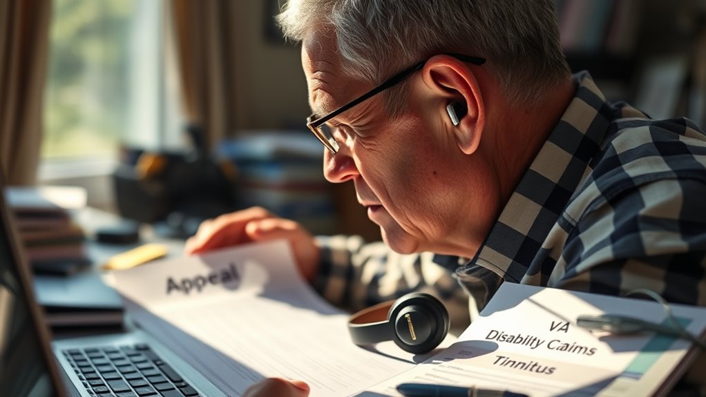 Navigating VA Disability Claims for Hearing Loss and Tinnitus 7 appeal denied claim effectively