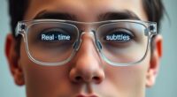 ar glasses provide live subtitles