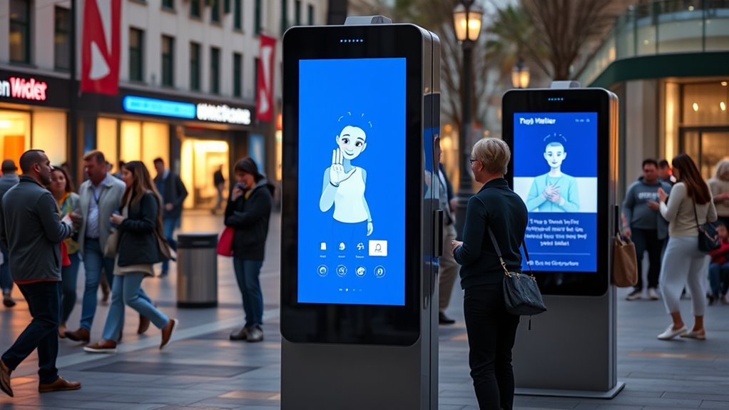 Smart Kiosks With AI Sign Language Assist Deaf Visitors in Public Spaces 8 enhancing accessibility through sign language