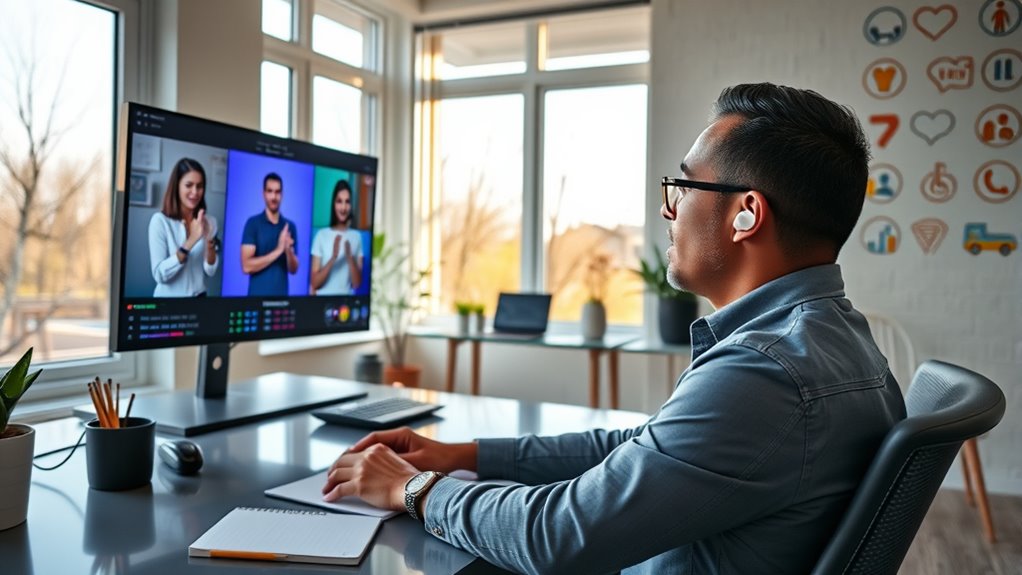Remote Work Revolution: Boon or Challenge for Deaf Professionals? 4 enhancing virtual accessibility for deaf