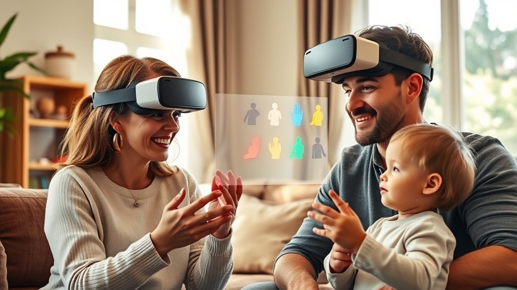 Hearing Parents Use AR to Learn ASL for Their Deaf Children 5 families strengthening communication bonds