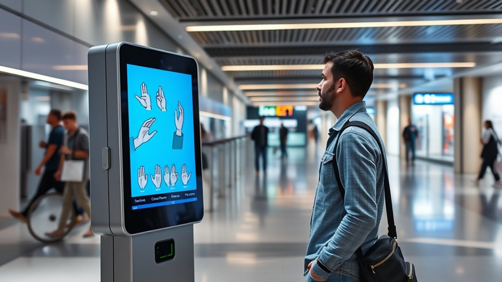 Smart Kiosks With AI Sign Language Assist Deaf Visitors in Public Spaces 7 gesture recognition and nlp