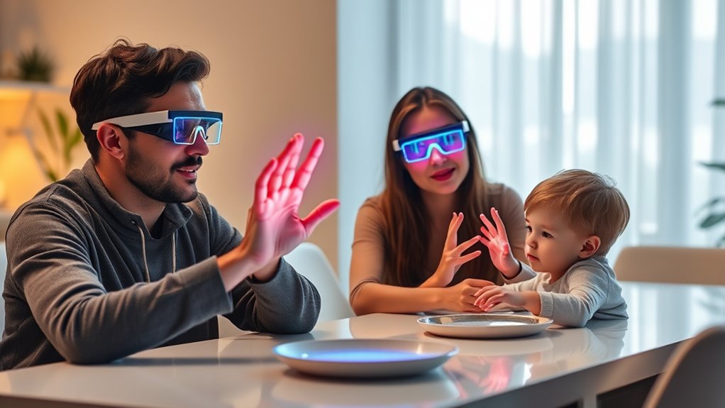 Hearing Parents Use AR to Learn ASL for Their Deaf Children 2 immersive ar language experiences