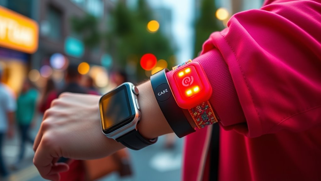 Wearable Alert Bands and Smartwatches Keep Deaf Users Informed of Sounds 3 sensory cues in alert devices