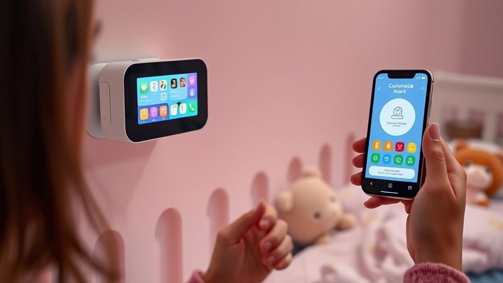 smartphone baby monitor alerts