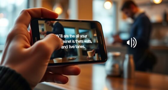 smartphones provide live captions