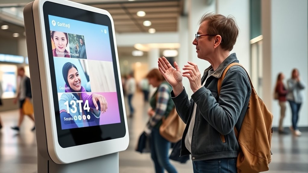 Smart Kiosks With AI Sign Language Assist Deaf Visitors in Public Spaces 12 standardize secure respect collaborate