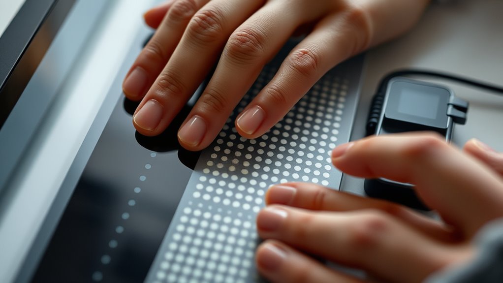 Assistive Tech for the DeafBlind: Braille Displays and Haptic Devices Expand Communication 2 tactile auditory real time access