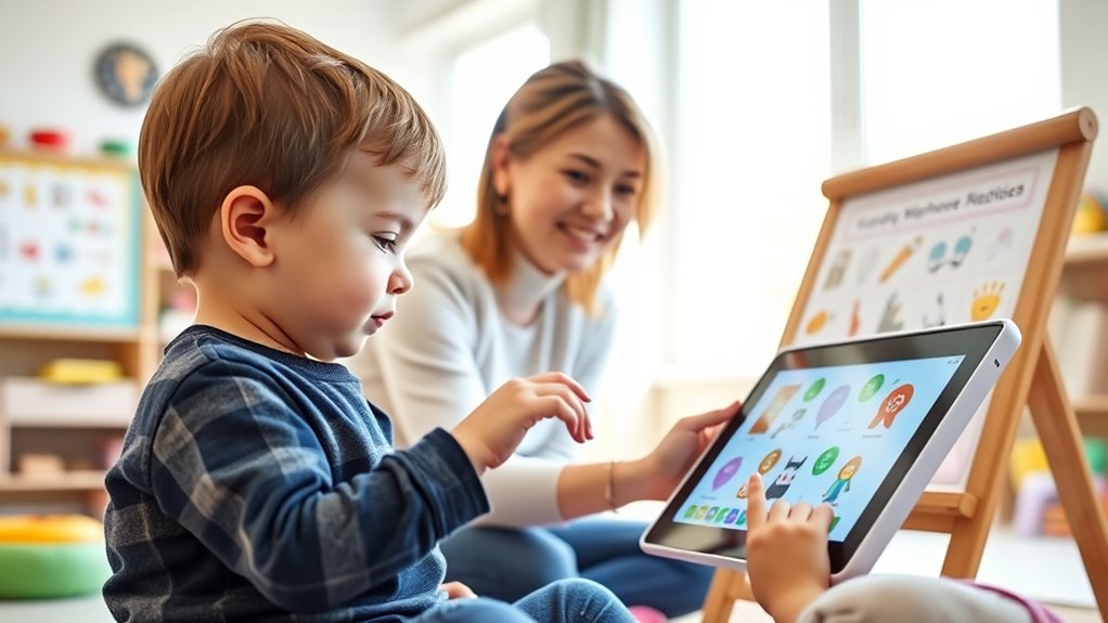 Early Intervention Counts: Programs Help Deaf Toddlers Build Language Skills 7 technology driven language support