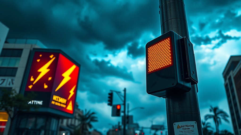 Weather Warnings for All: Systems to Ensure Deaf Individuals Get Storm Alerts 3 visual storm warning systems