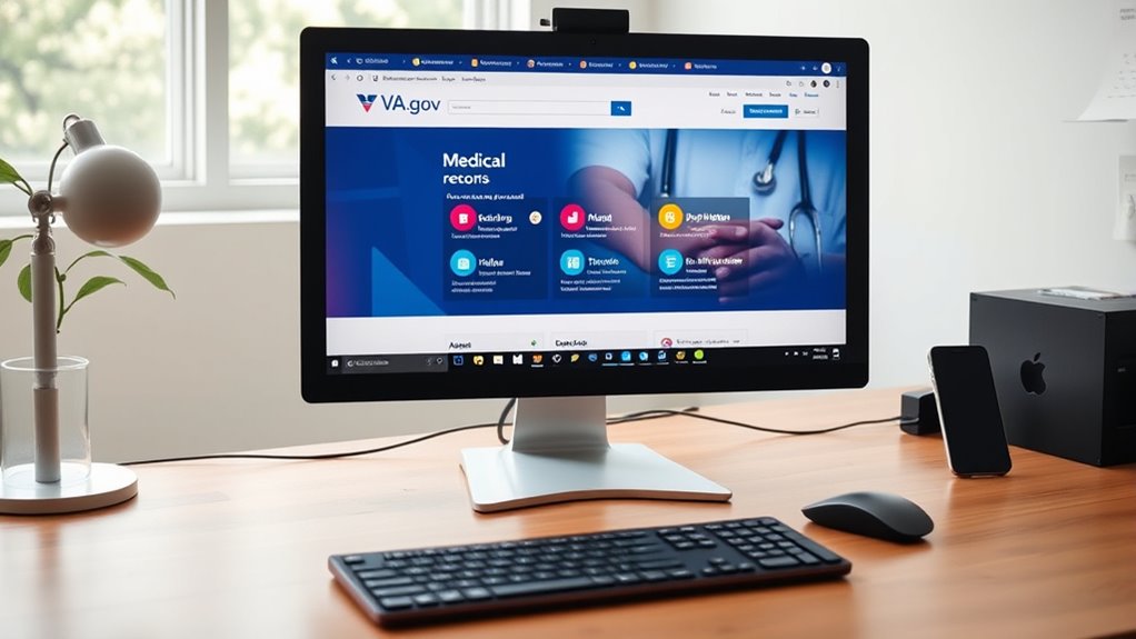 How to Upload Private Medical Records to VA.gov 4 access secure medical records
