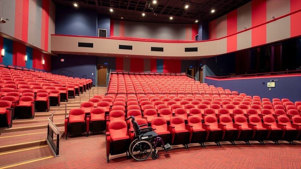 Public Venue Compliance With ADA Title III: What Patrons Can Expect 7 accessible seating and pathways