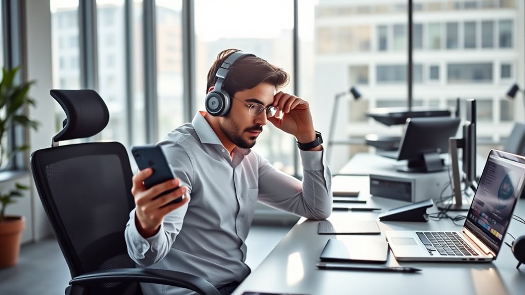 assistive tech for phone heavy roles