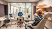 audiology clinic visit procedures