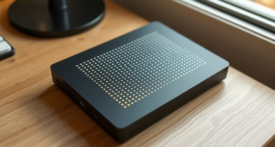 braille displays with alerts