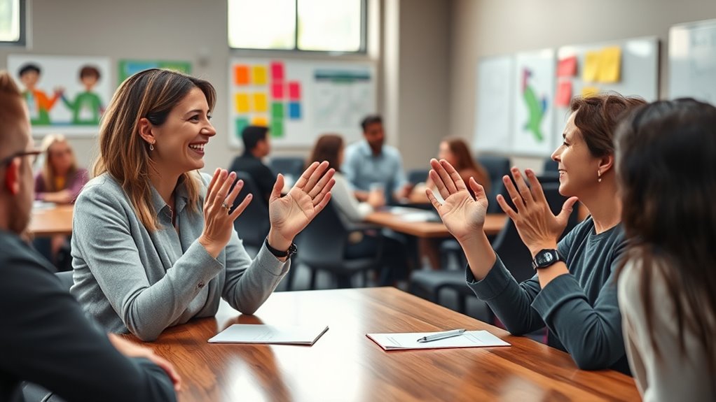 Mentorship Programs Connecting Deaf and Hearing Professionals 5 build trust through communication