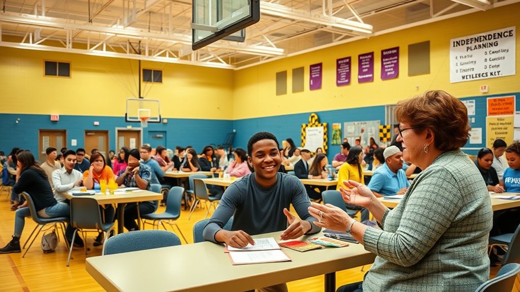 Transition Planning for Deaf High School Seniors 7 building independence through skills